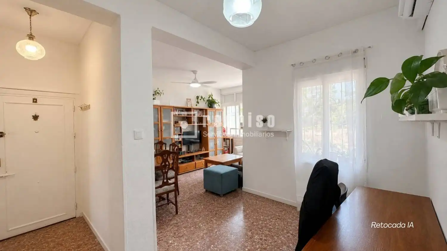Wohnzimmer von Wohnung zum Verkauf in Málaga mit Klimaanlage, Heizung und Terrasse