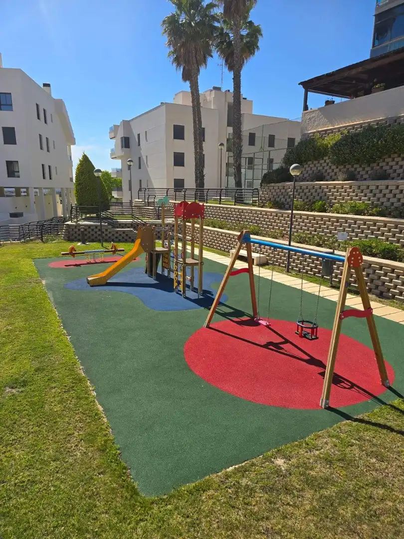 Parking of Flat for sale in Santa Pola  with Air Conditioner, Private garden and Terrace
