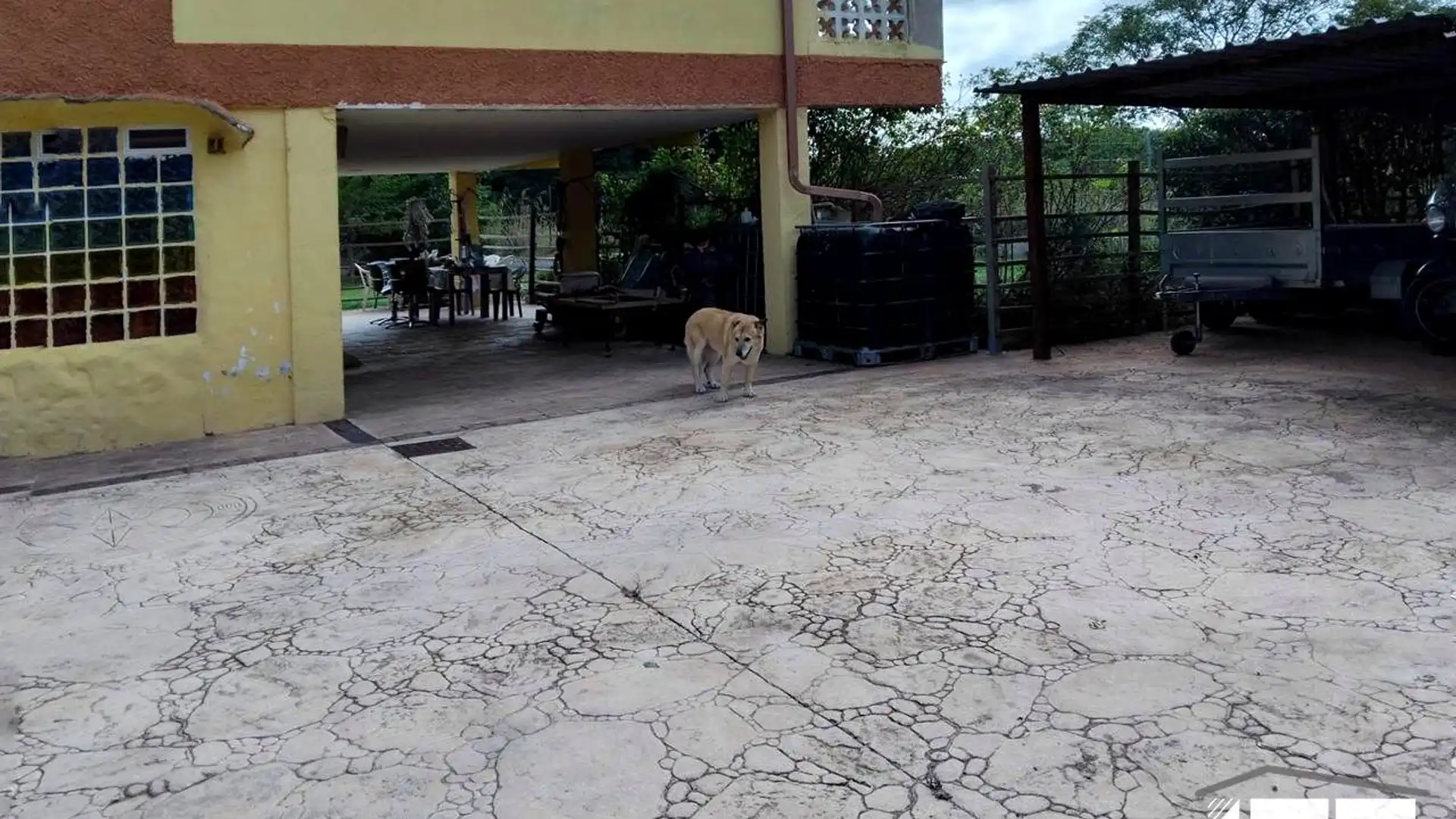 Terrassa de Casa o xalet en venda en Grisén amb Calefacció, Jardí privat i Terrassa