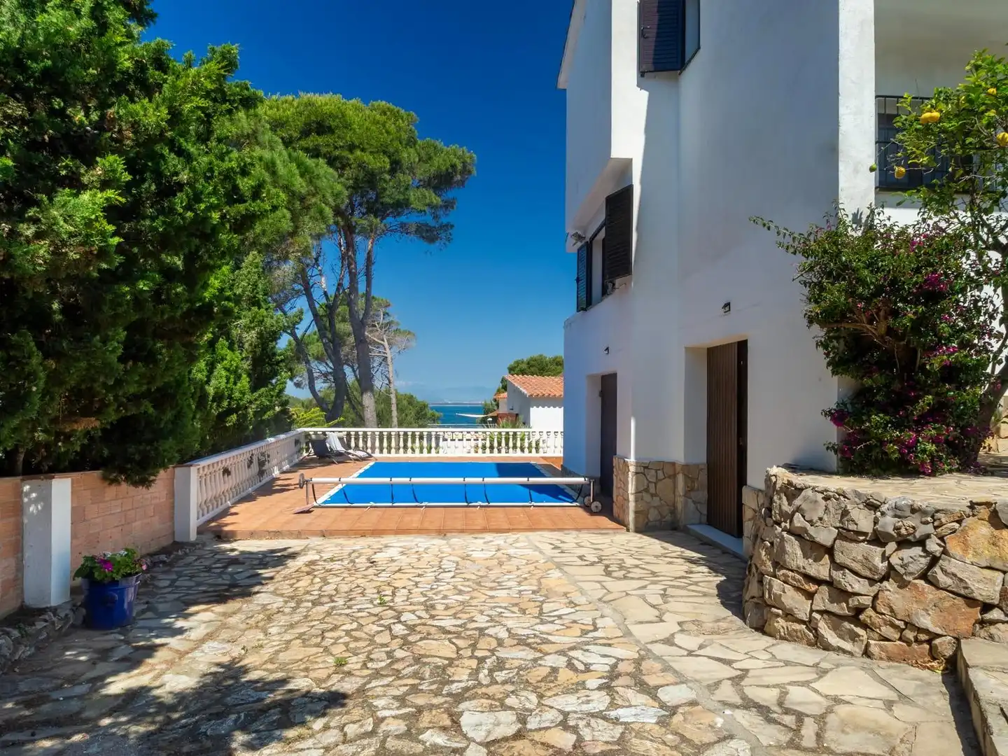 Piscina de Casa o chalet en venta en L'Escala con Jardín privado, Terraza y Piscina
