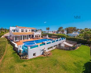 Garden of House or chalet for sale in Sant Lluís  with Air Conditioner, Heating and Private garden