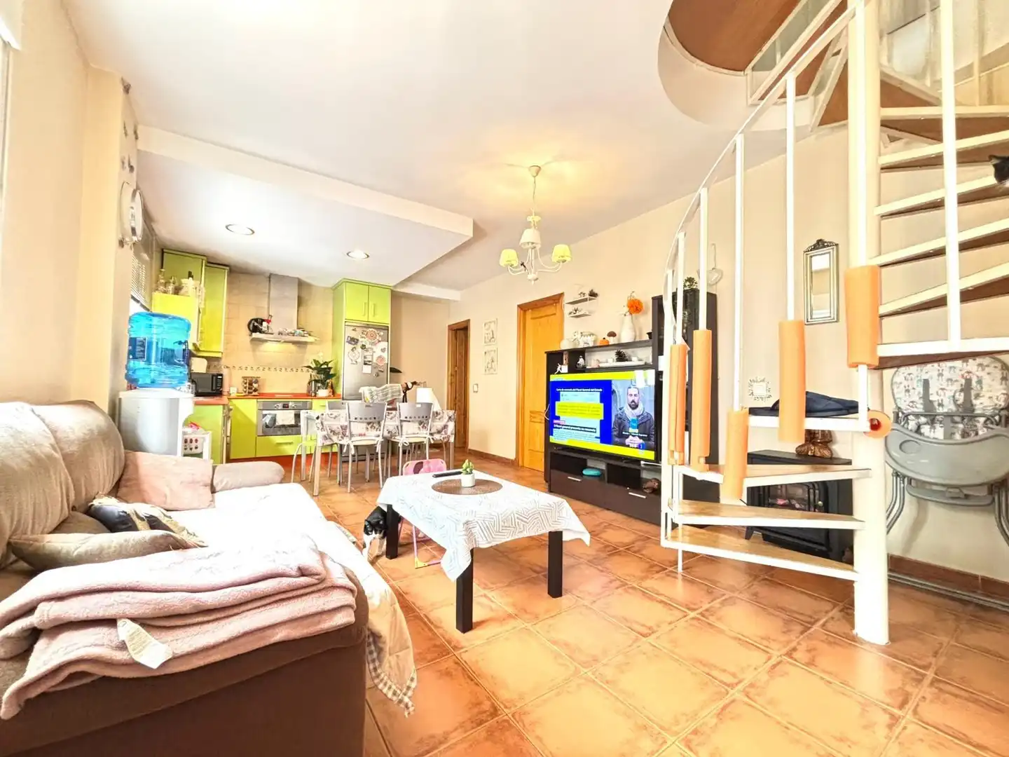 Sala de estar de Dúplex en venta en Los Barrios