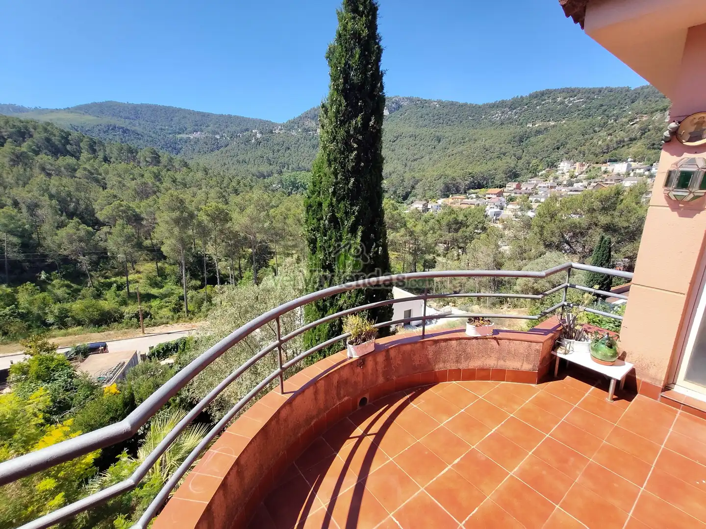 Terraza de Casa adosada en venta en Vallirana con Calefacción, Jardín privado y Terraza