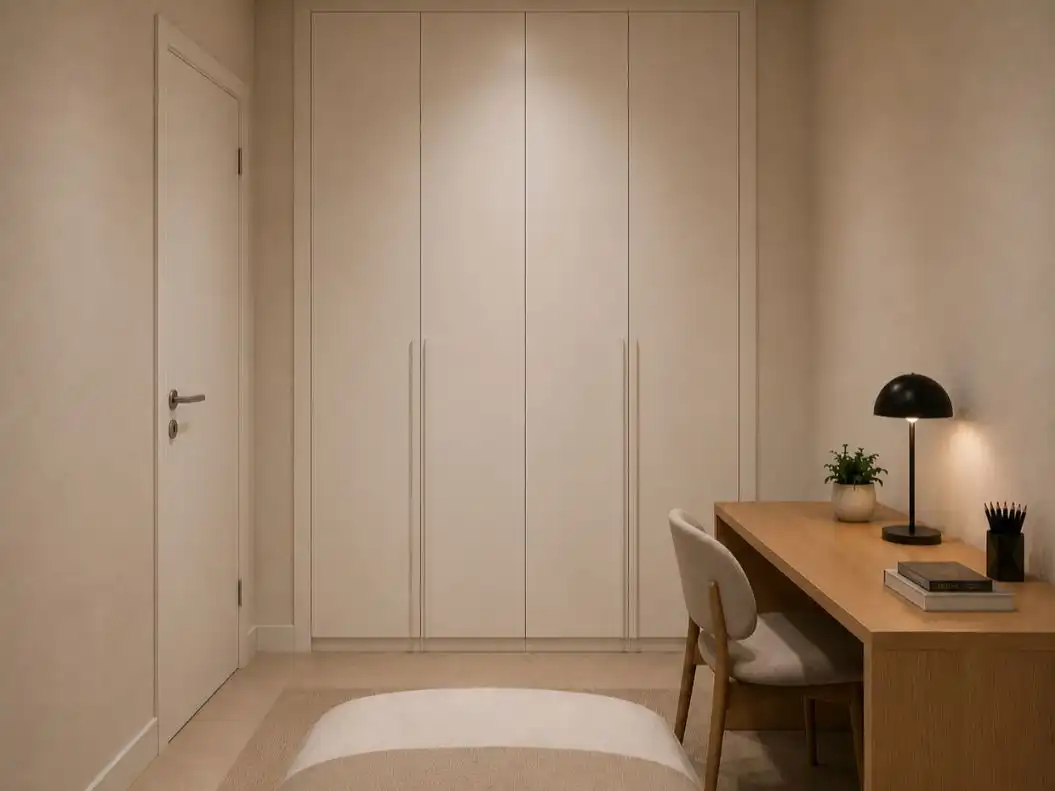 Schlafzimmer von Wohnungen zum Verkauf in Felanitx mit Klimaanlage, Privatgarten und Terrasse