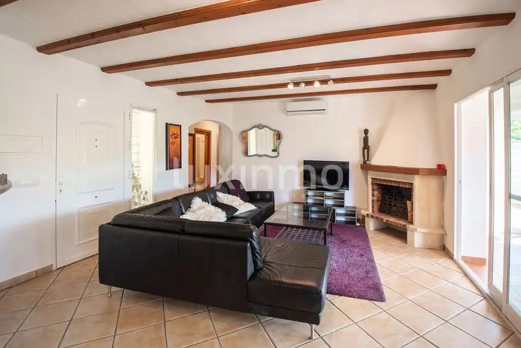 Sala d'estar de Casa o xalet en venda en Jávea / Xàbia amb Aire condicionat, Terrassa i Traster