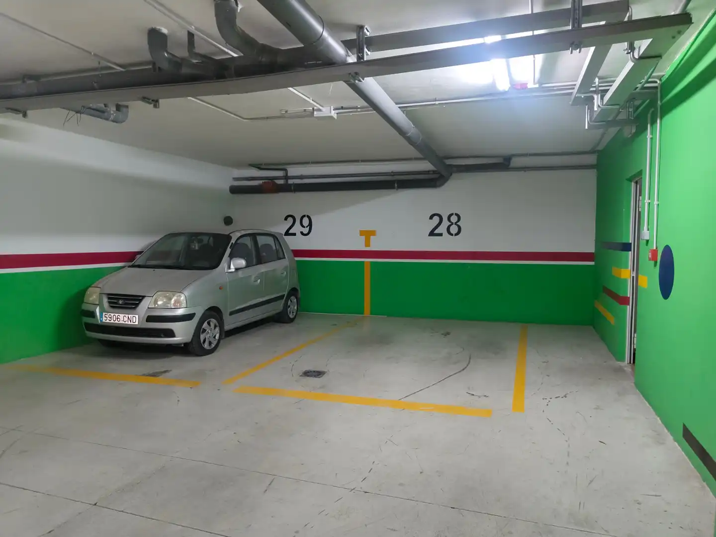 Parking of Apartments for sale in Las Torres de Cotillas  with Air Conditioner, Heating and Storage room