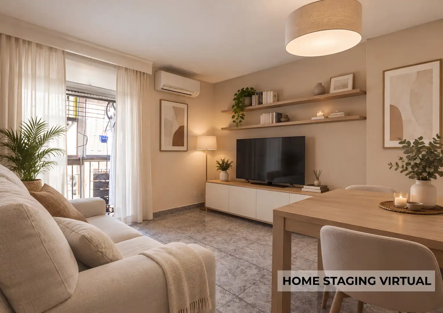 Sala de estar de Piso en venta en Nord-est