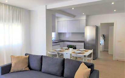 Living room of Flat to rent in  Almería Capital  with Air Conditioner, Terrace and Furnished