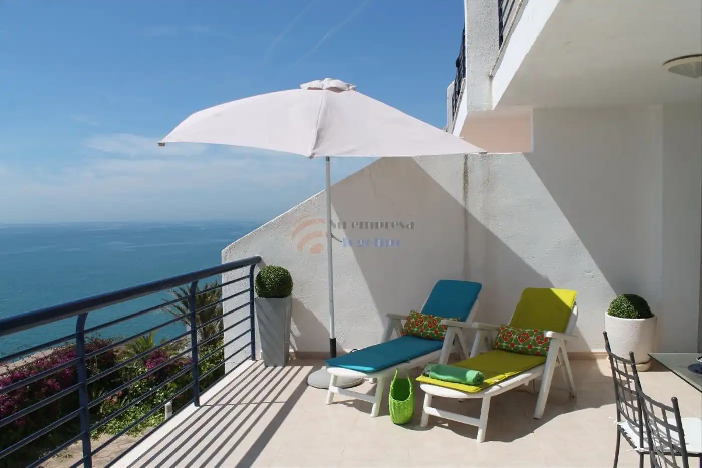 Terrace of Apartments for rent in Peñíscola / Peníscola  with Terrace, Furnished and Community pool