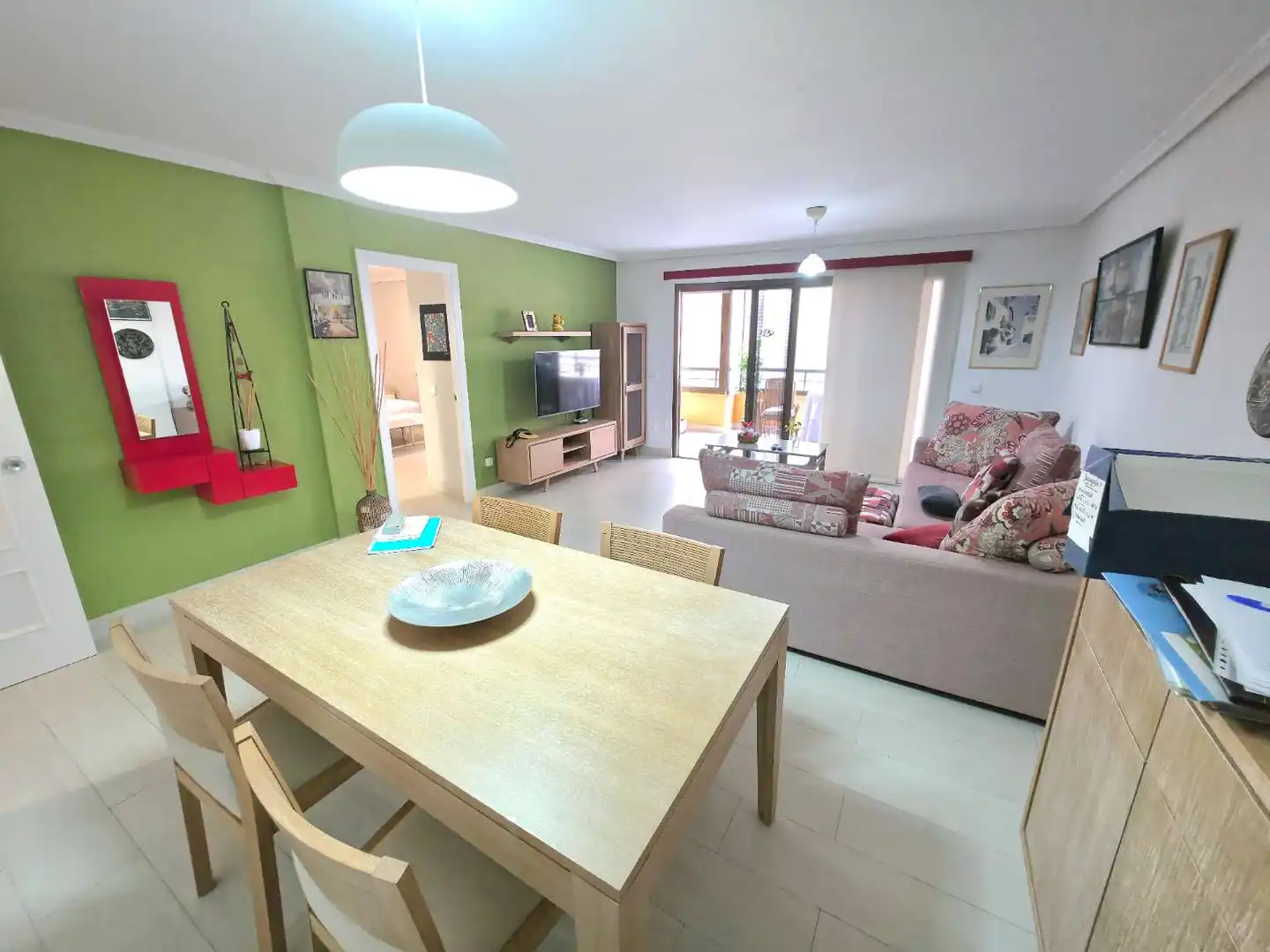 Sala d'estar de Pis en venda en Eivissa amb Aire condicionat, Calefacció i Terrassa