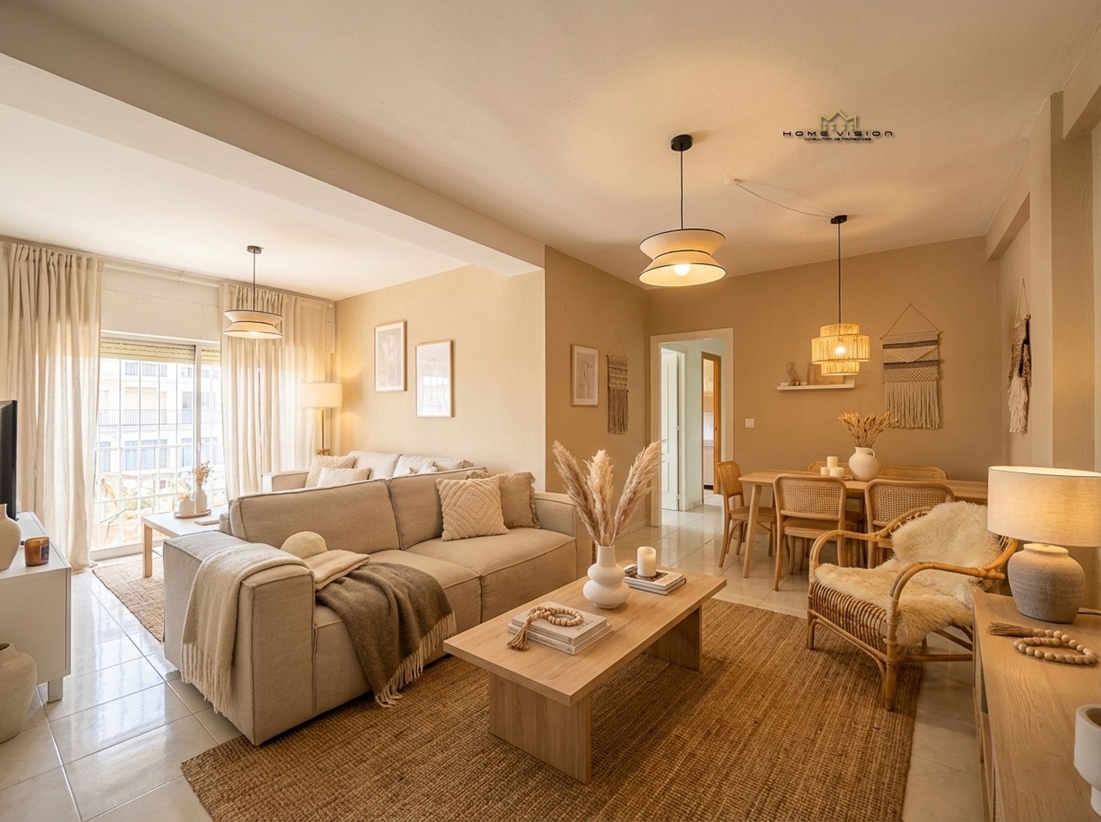 Living room of Flat for sale in Jerez de la Frontera  with Air Conditioner, Heating and Terrace