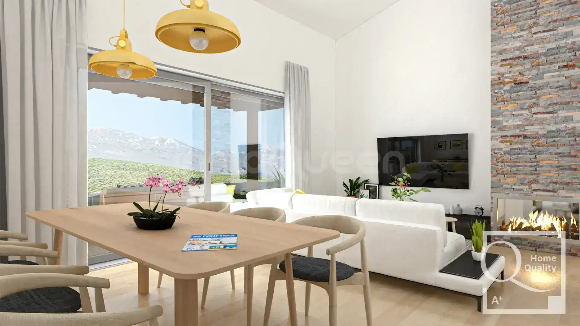 Sala d'estar de Casa o xalet en venda en Llanes amb Calefacció, Jardí privat i Terrassa