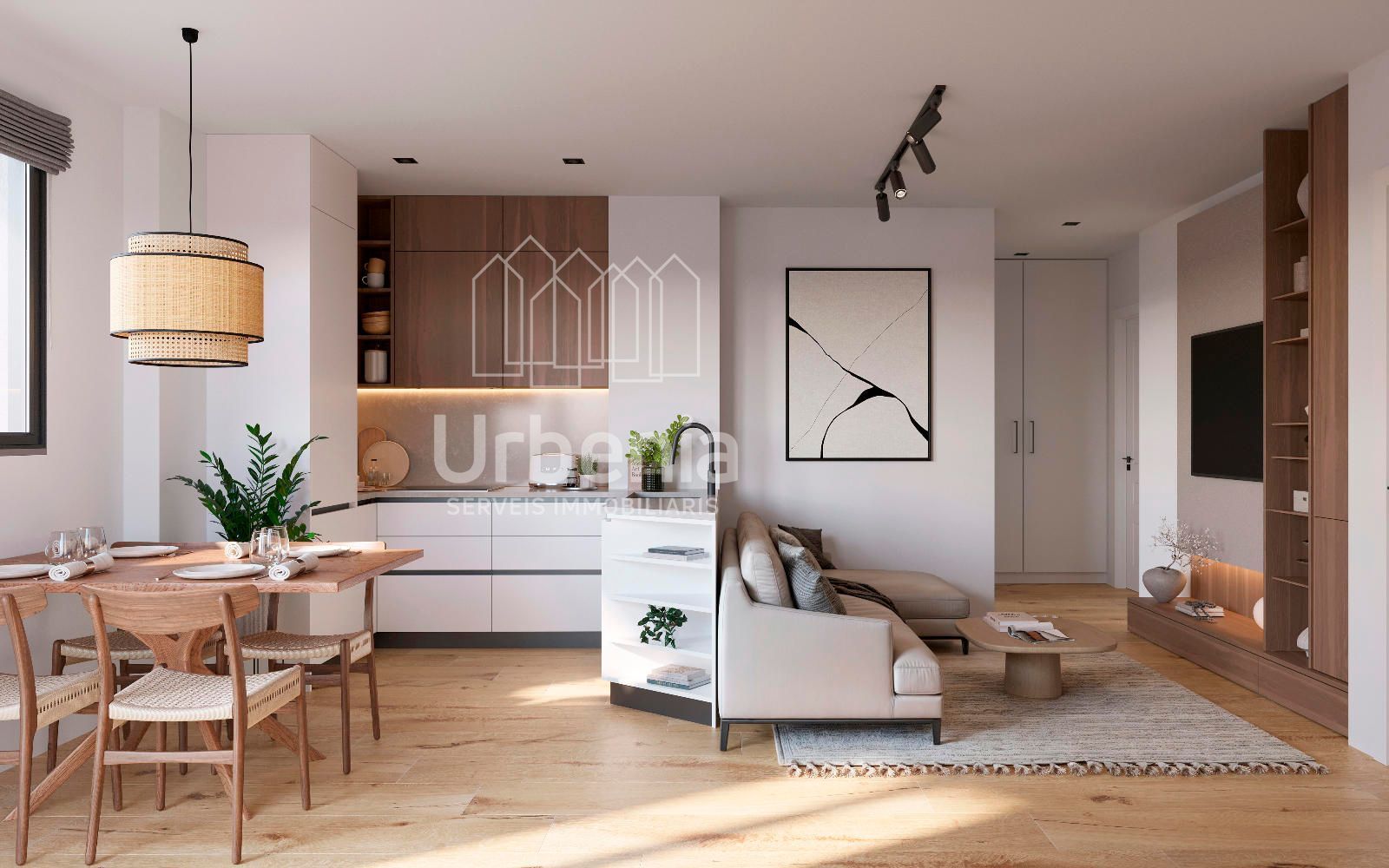 Sala de estar de Piso en venta en Canet de Mar con Aire acondicionado, Calefacción y Terraza