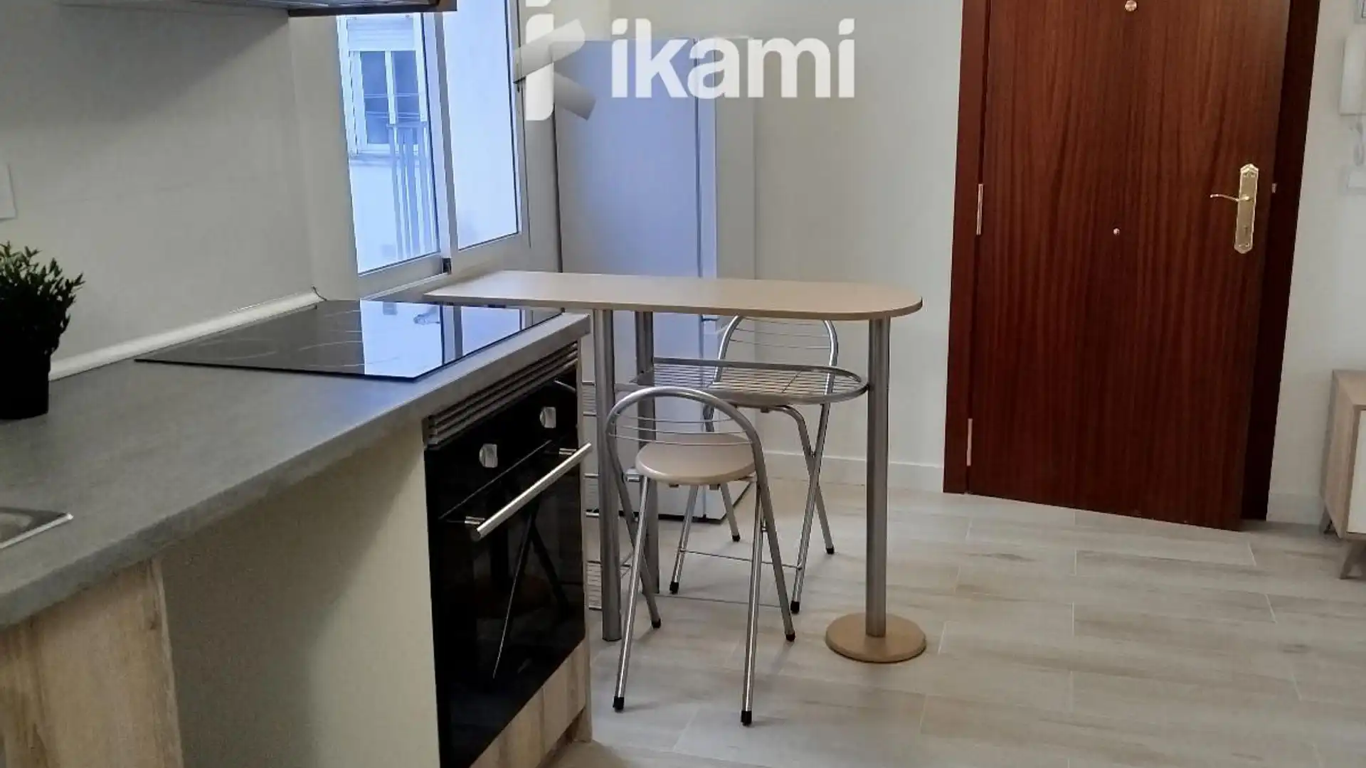 Kitchen of Flat for sale in  Madrid Capital  with Heating and Alarm