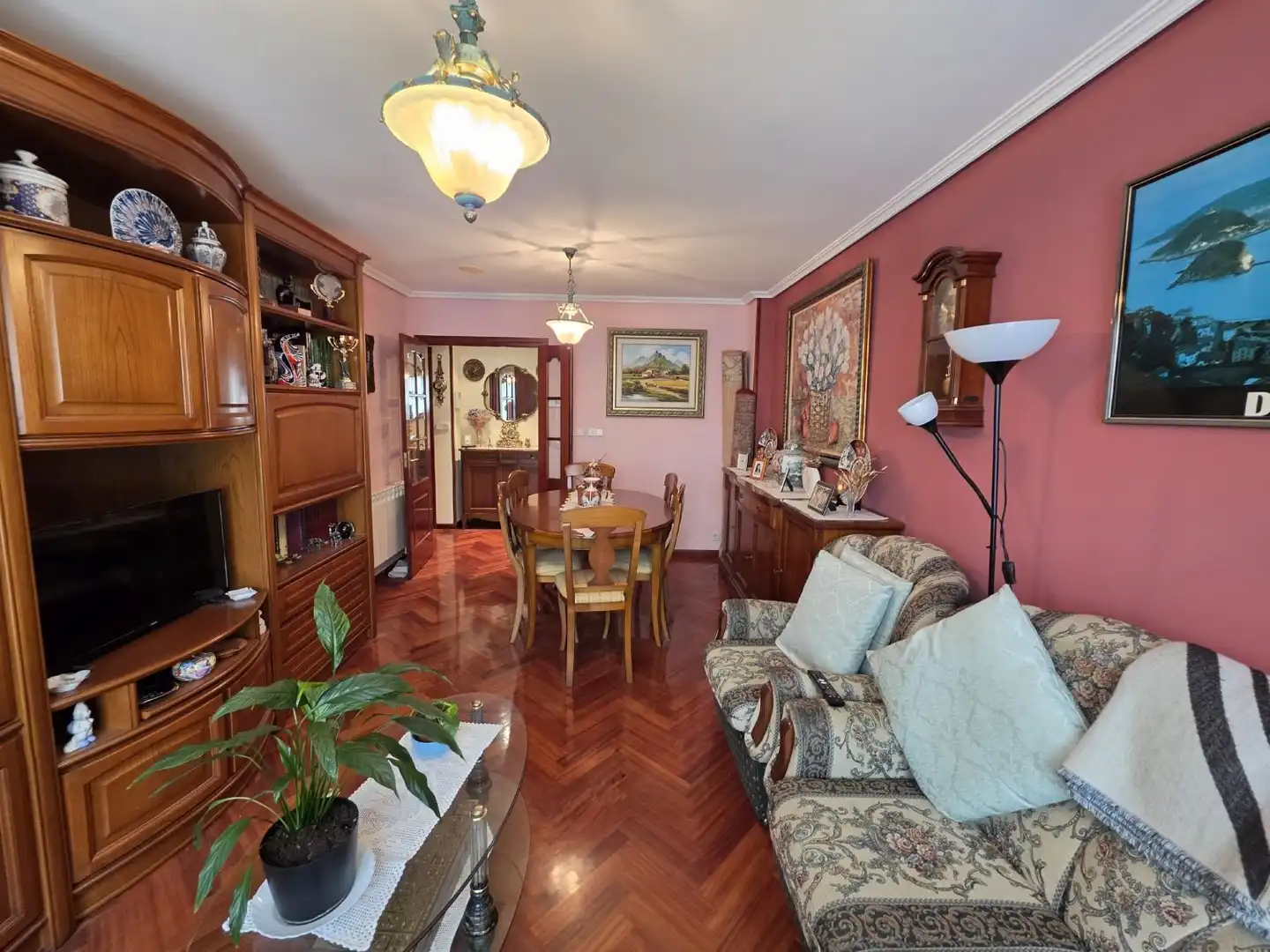 Sala de estar de Piso en venta en A Coruña Capital  con Calefacción y Trastero