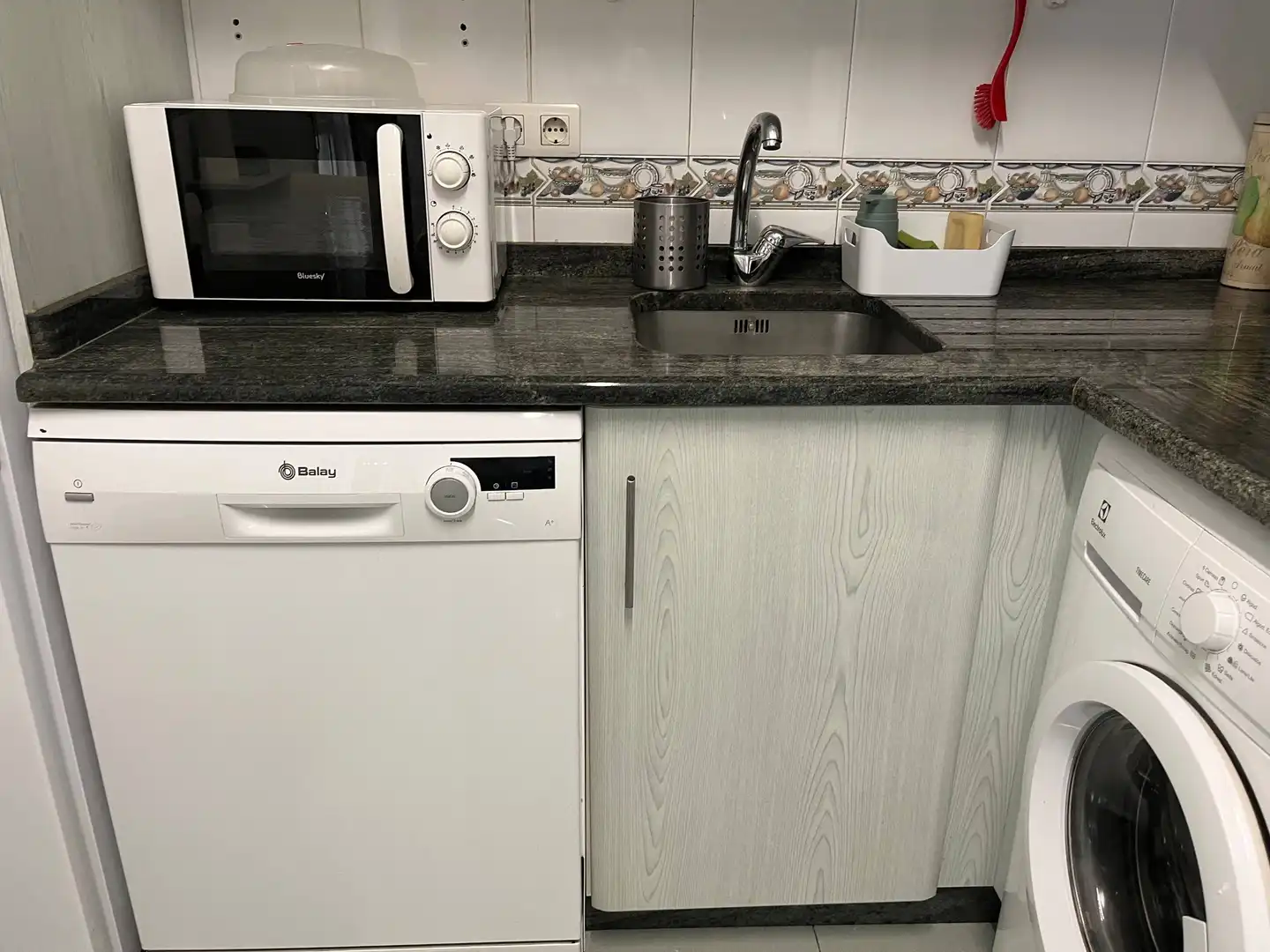 Küche von Wohnung zur Miete in Santiago de Compostela  mit Heizung und Möbliert
