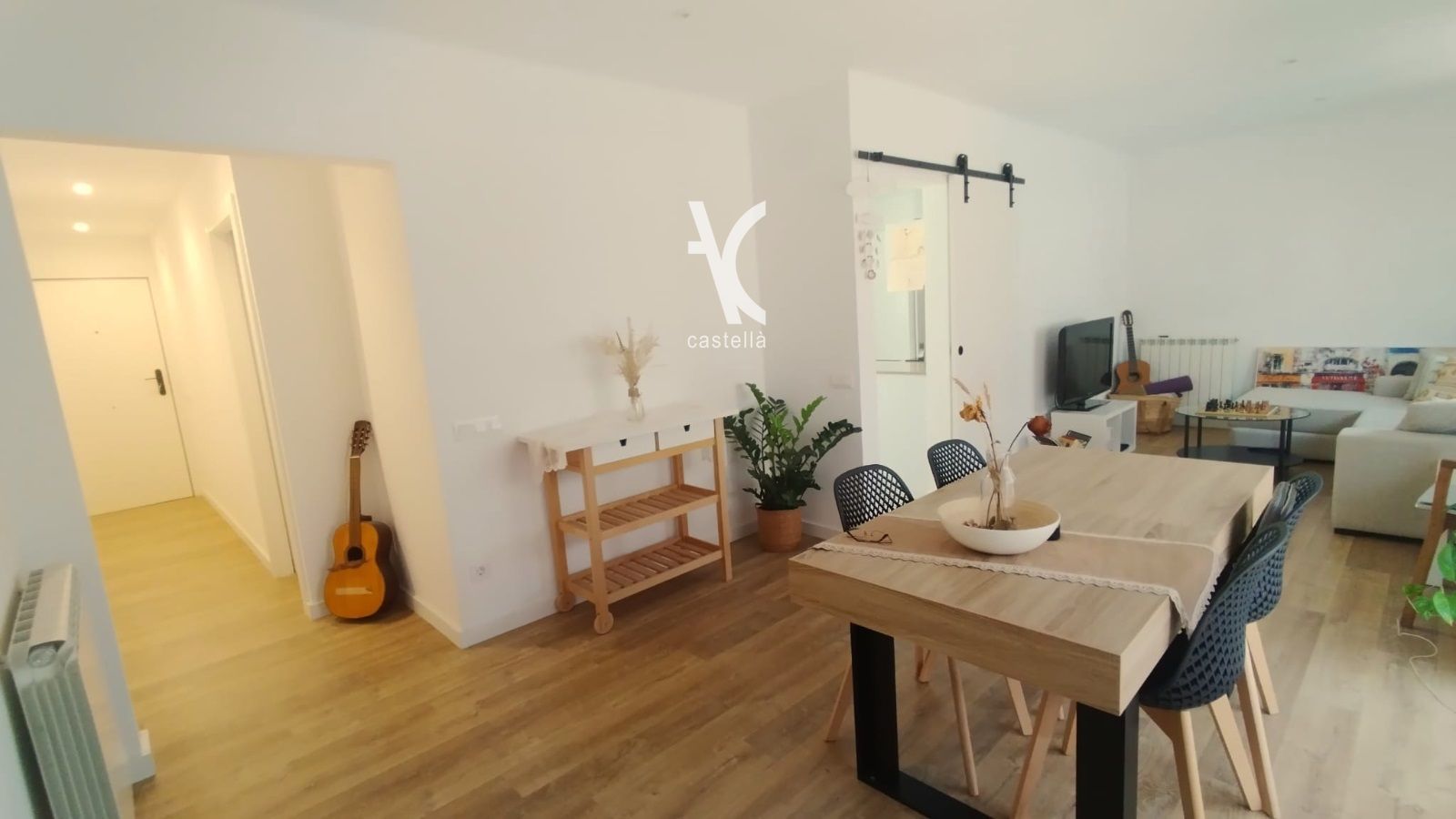 Living room of Flat to rent in Premià de Mar  with Air Conditioner, Heating and Terrace