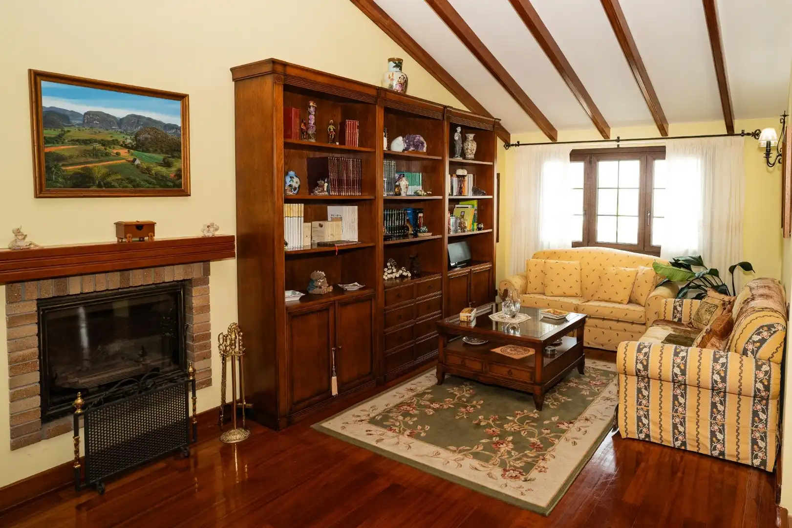 Sala de estar de Casa o chalet en venta en Vega de San Mateo con Aire acondicionado, Calefacción y Jardín privado