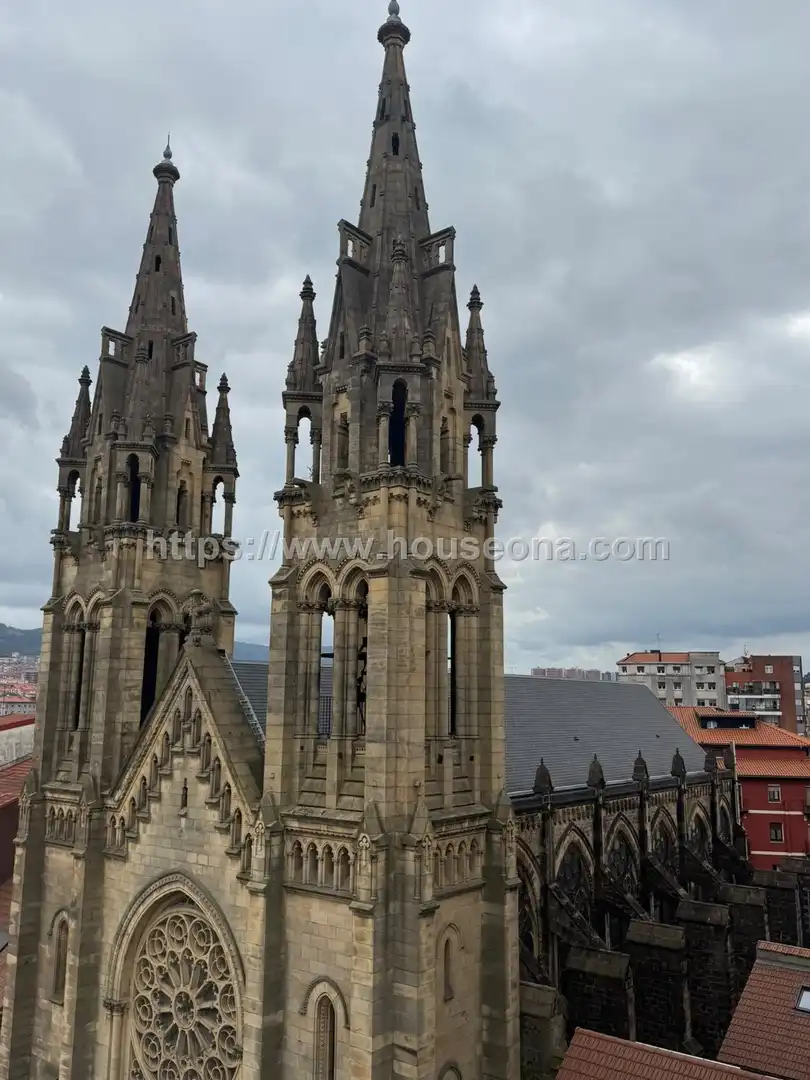 Exterior view of Attic for sale in Bilbao   with Heating, Terrace and Storage room