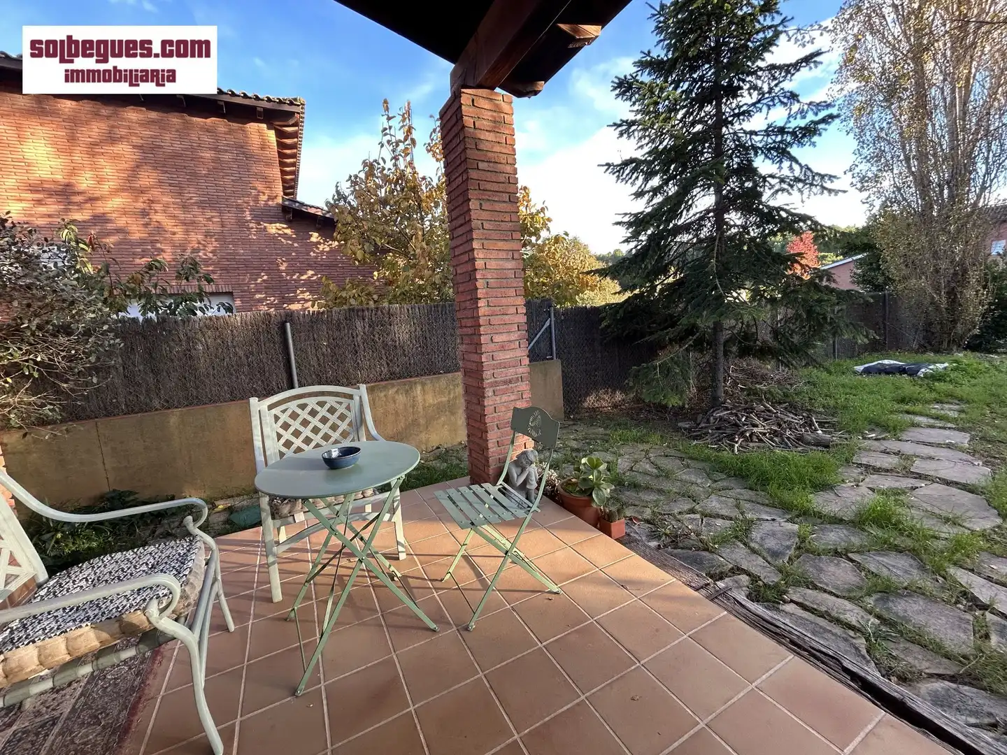 Jardí de Casa o xalet en venda en Begues amb Calefacció, Jardí privat i Terrassa