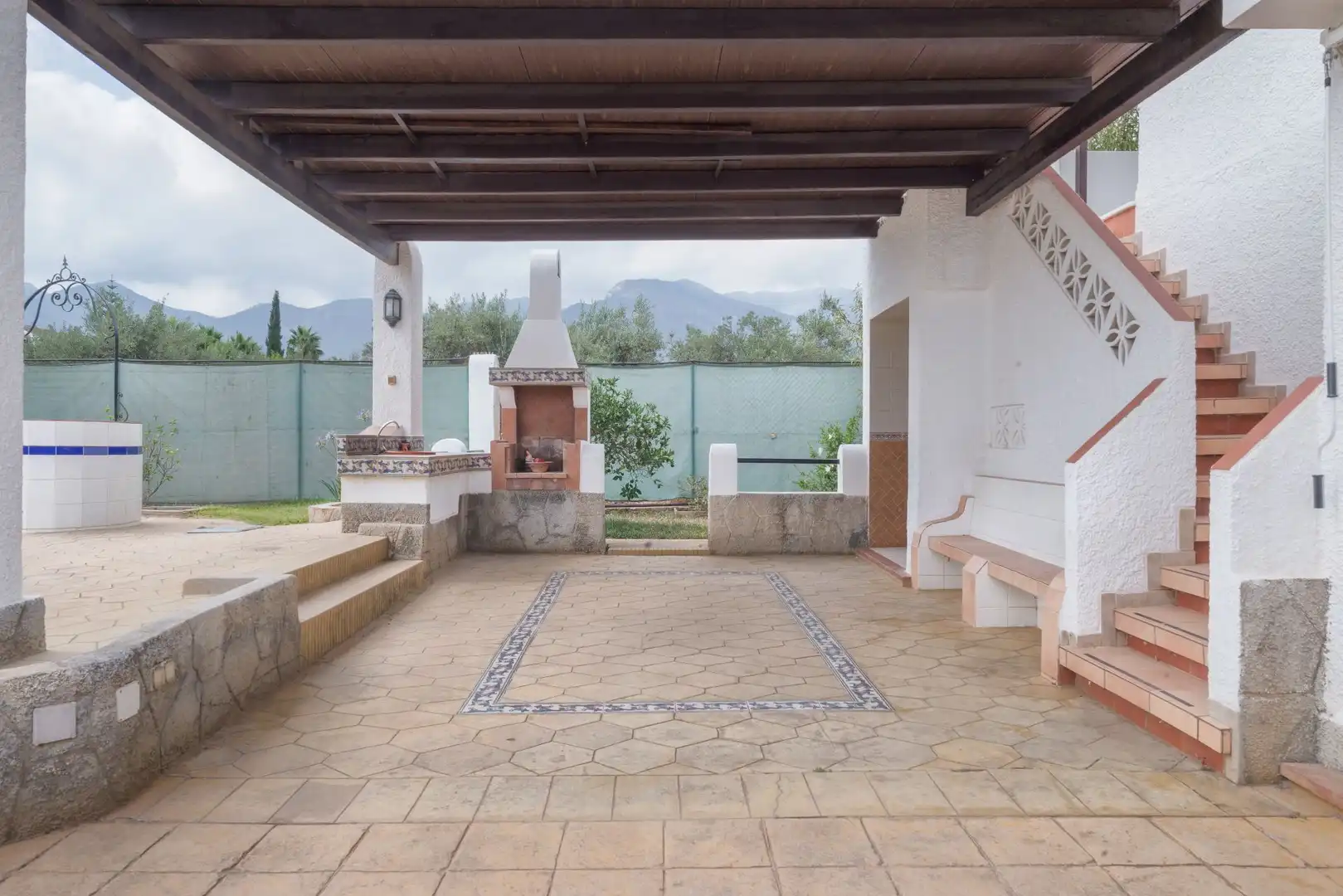 Terraza de Casa o chalet en venta en Alhaurín El Grande con Aire acondicionado, Calefacción y Jardín privado