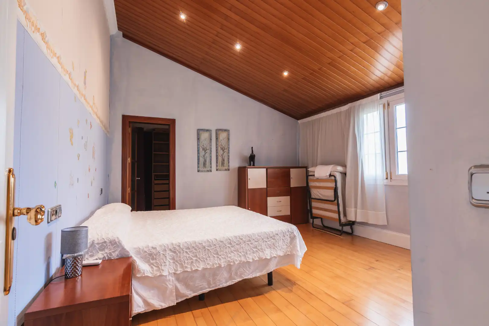 Bedroom of Houses for sale in Vícar  with Air Conditioner, Heating and Private garden