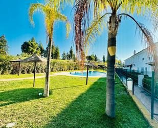 Swimming pool of Single-family semi-detached for sale in Mijas  with Air Conditioner, Private garden and Terrace