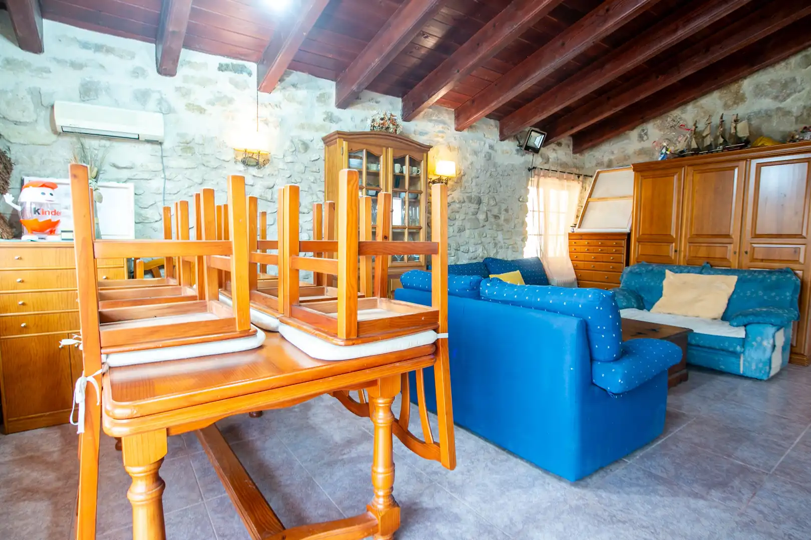 Dining room of Houses for sale in Mendigorria  with Terrace, Furnished and Balcony