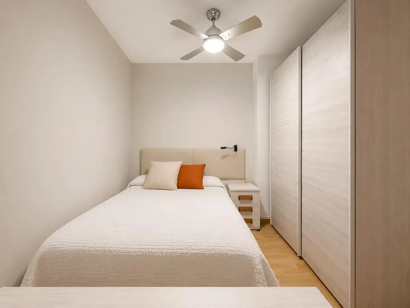 Schlafzimmer von Wohnung zum Verkauf in Granollers mit Heizung und Parkett