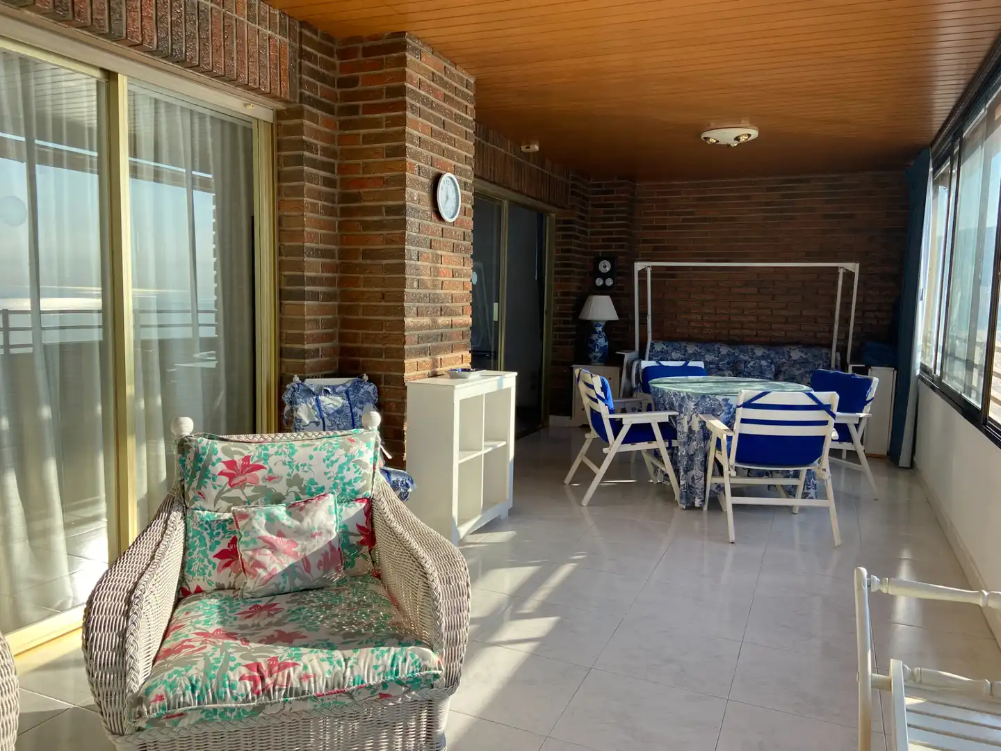 Terrace of Flat for rent in Benidorm  with Heating, Parquet flooring and Terrace