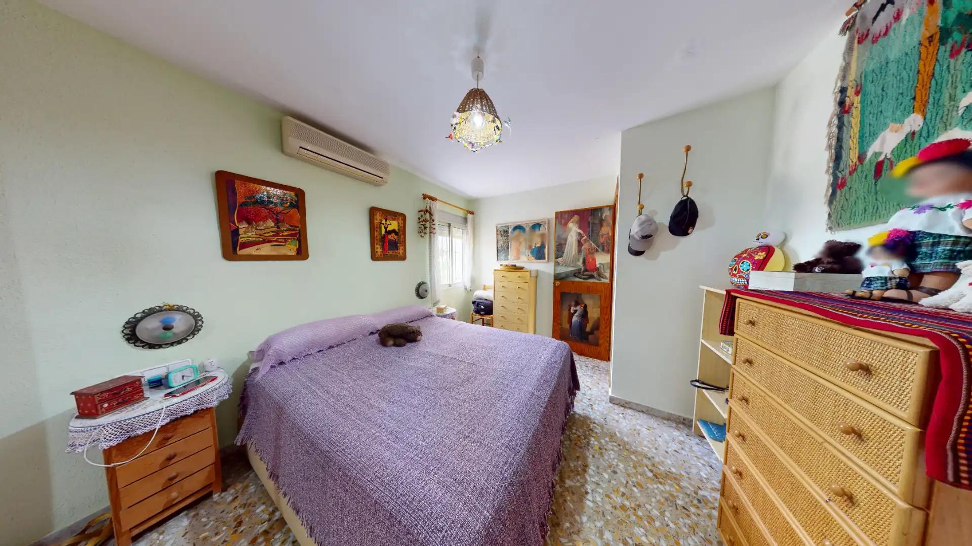 Bedroom of Houses for sale in Elche / Elx  with Air Conditioner, Heating and Private garden