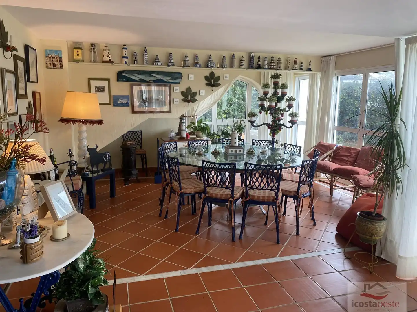Menjador de Casa o xalet en venda en El Puerto de Santa María amb Aire condicionat, Calefacció i Terrassa