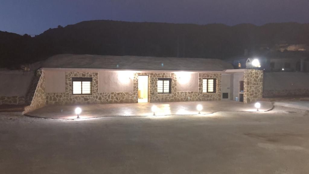 Vista exterior de Finca rústica de lloguer en Fortuna amb Jardí privat, Terrassa i Piscina