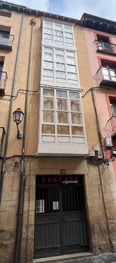 Exterior view of Attic for sale in  Logroño  with Heating, Parquet flooring and Terrace