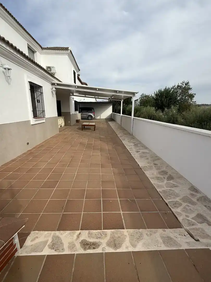 Terrace of Houses for rent in Arriate  with Air Conditioner, Swimming Pool and Furnished