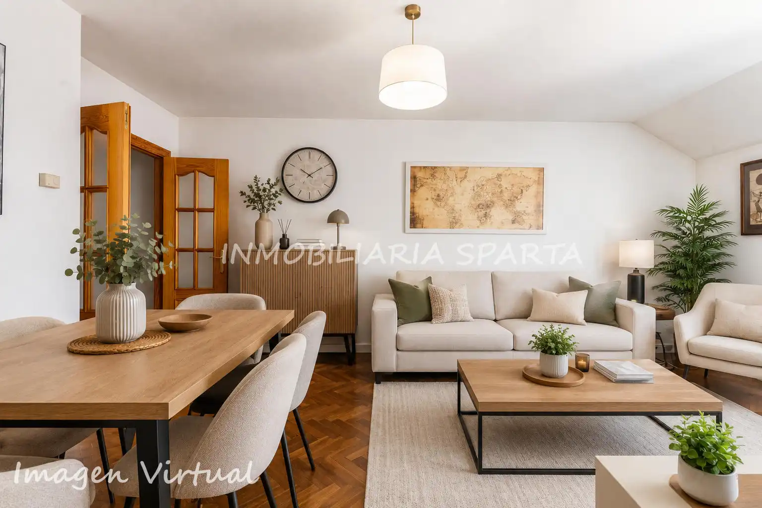 Living room of Duplexes for sale in Ciudad Real  with Air Conditioner, Heating and Parquet flooring
