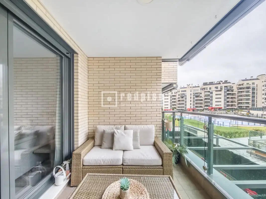 Terraza de Piso en venta en Rivas-Vaciamadrid con Aire acondicionado, Calefacción y Jardín privado