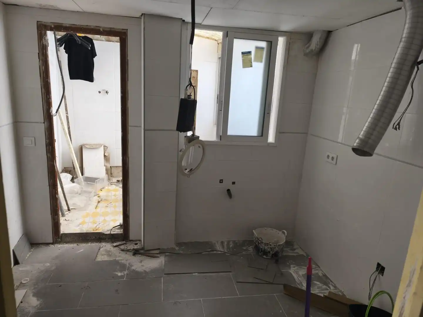 Badezimmer von Wohnung zum Verkauf in Massamagrell mit Klimaanlage und Terrasse