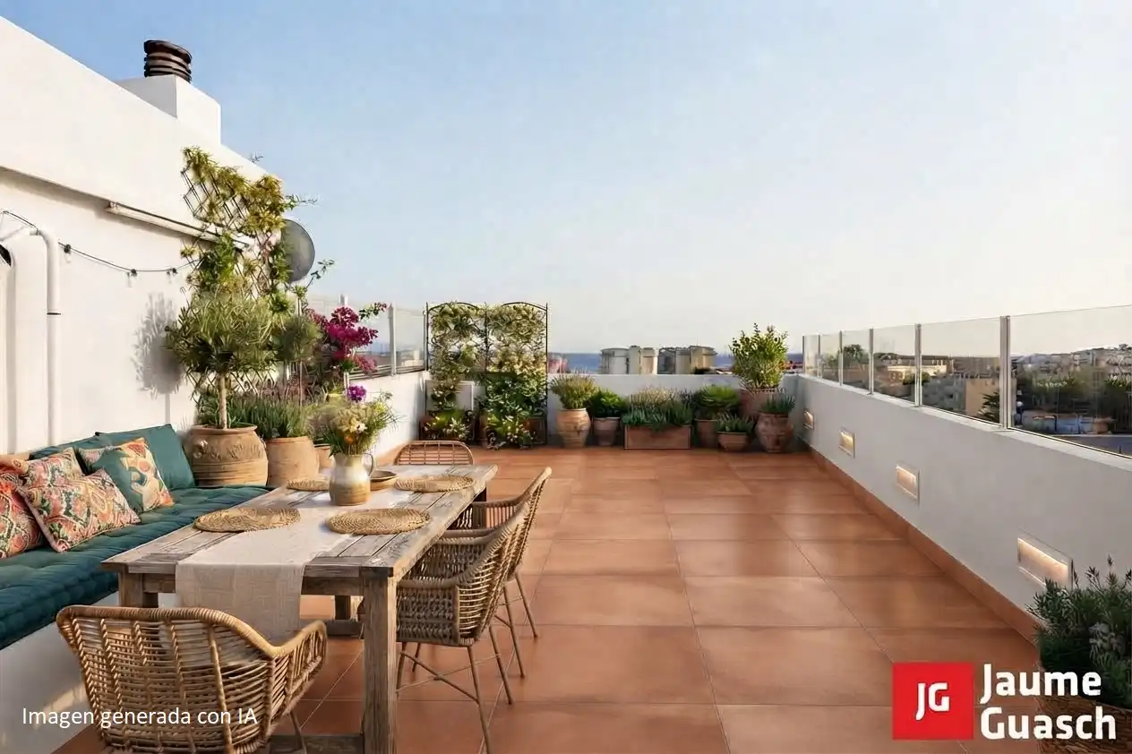 Terrace of Attic for sale in Centre