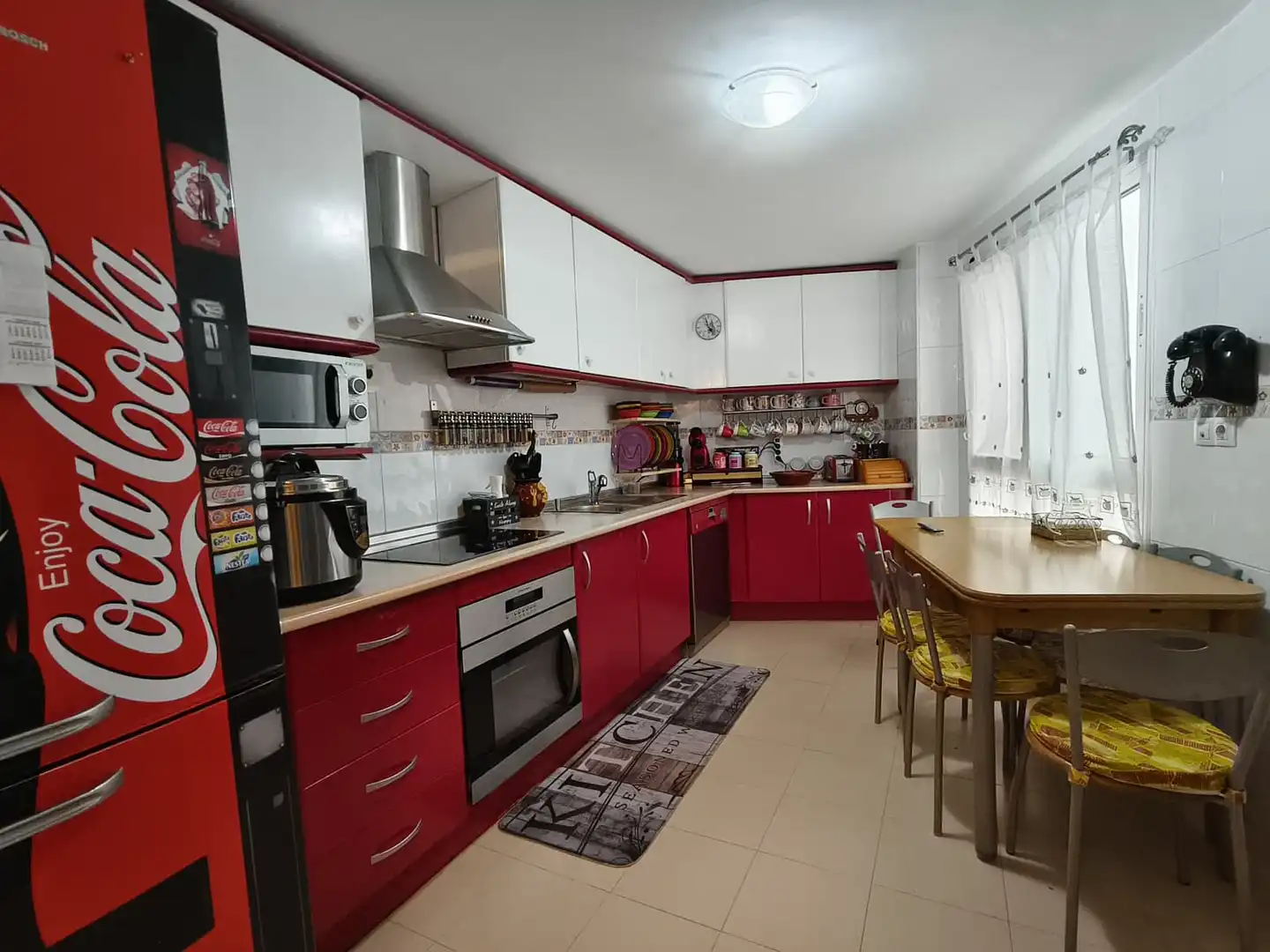 Cocina de Piso en venta en Alicante / Alacant con Aire acondicionado, Amueblado y Balcón