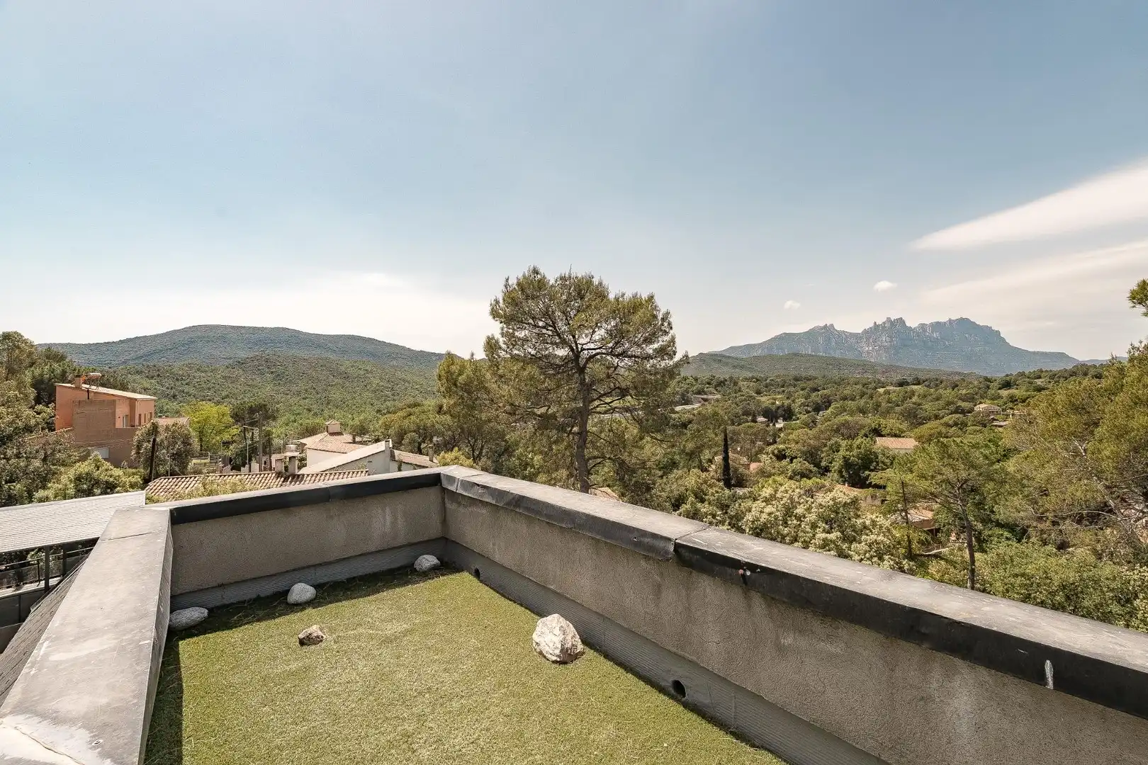 Terrassa de Casa o xalet en venda en Vacarisses amb Aire condicionat, Calefacció i Jardí privat