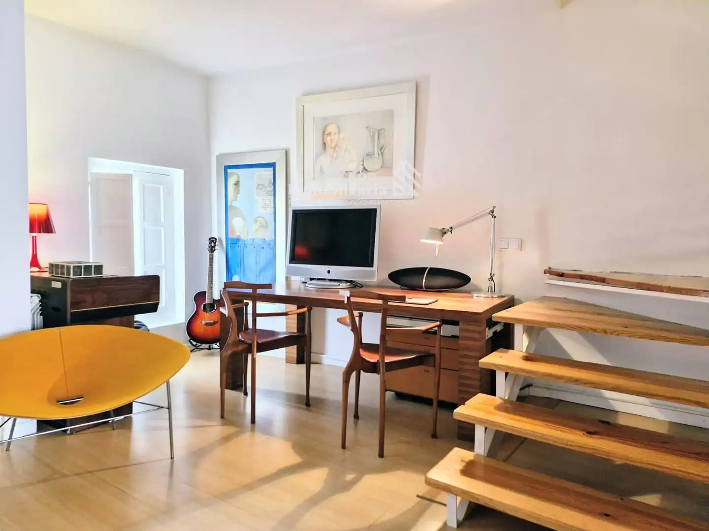Sala de estar de Casa o chalet en venta en El Perdigón  con Calefacción, Jardín privado y Terraza