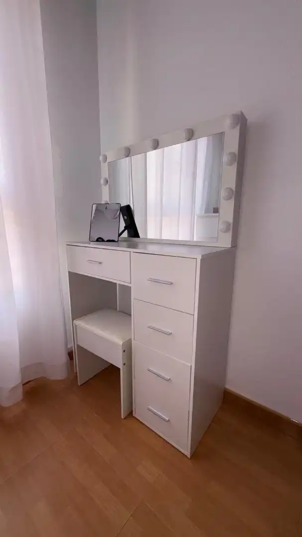 Schlafzimmer von Wohnung zur Miete in Santa Pola mit Klimaanlage, Abstellraum und Möbliert