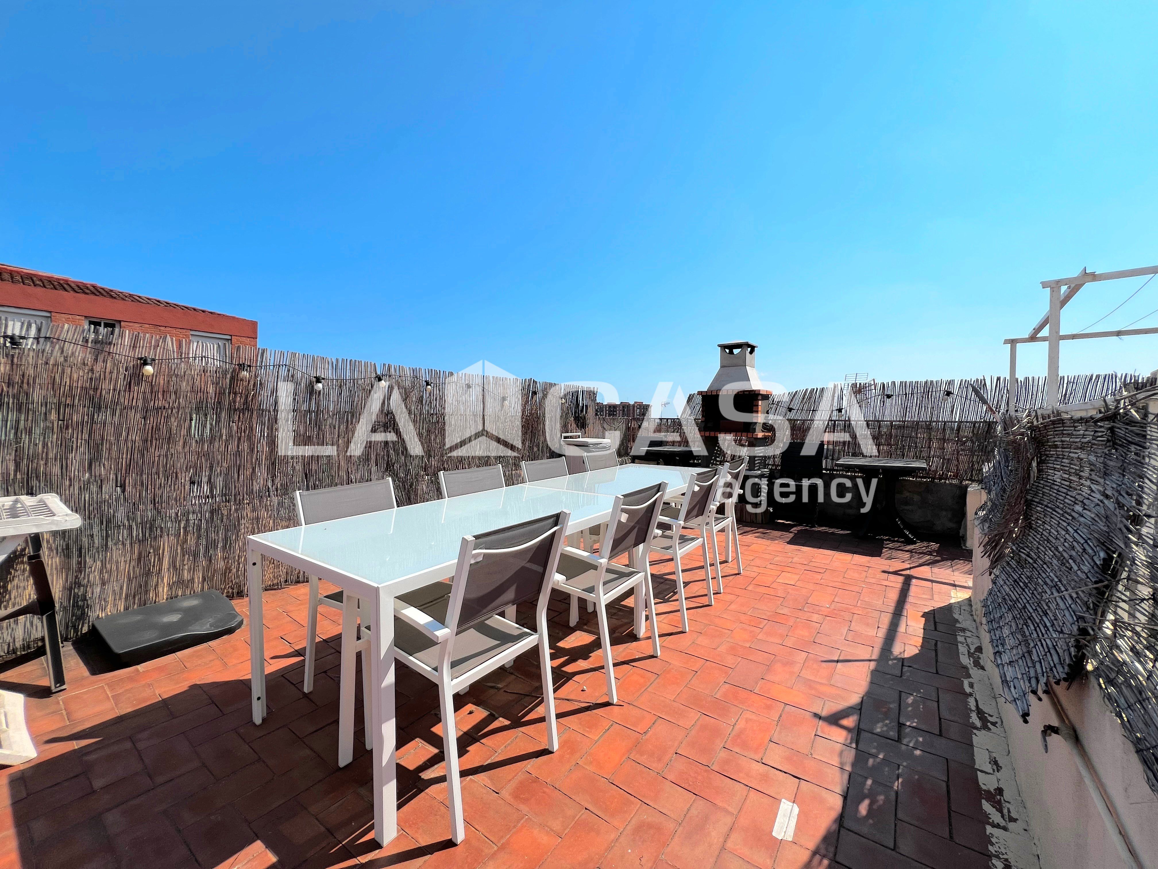 Terrace of Flat for sale in Badalona  with Heating and Terrace