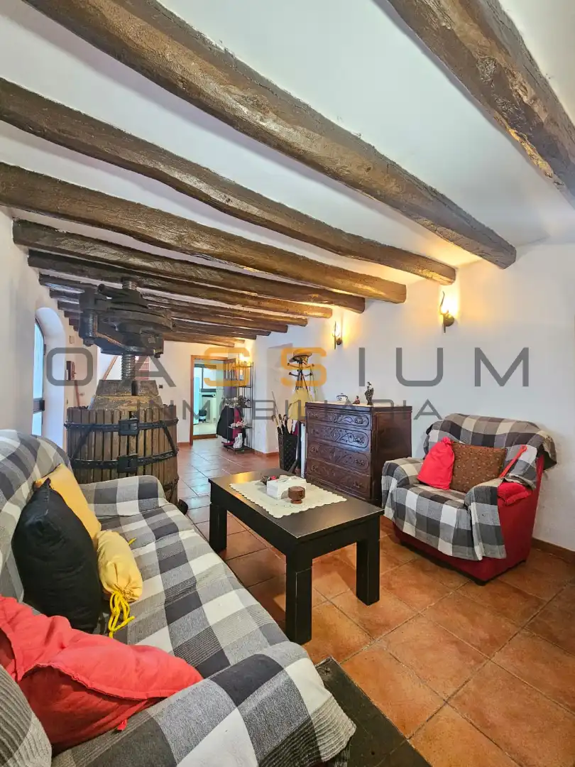 Living room of Detached homes for sale in La Secuita  with Air Conditioner, Terrace and Furnished