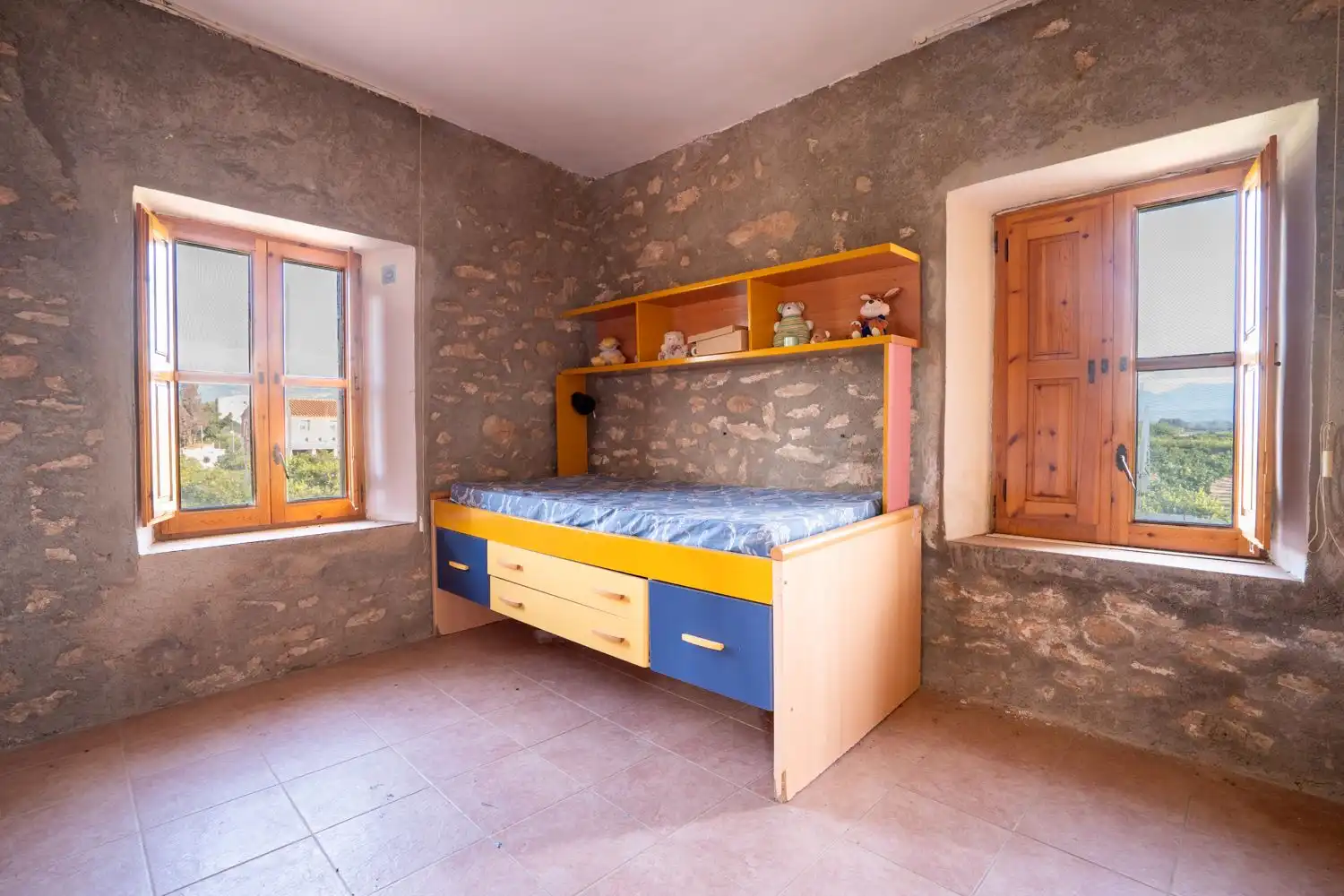 Schlafzimmer von Country house zum Verkauf in Tortosa mit Privatgarten, Terrasse und Abstellraum