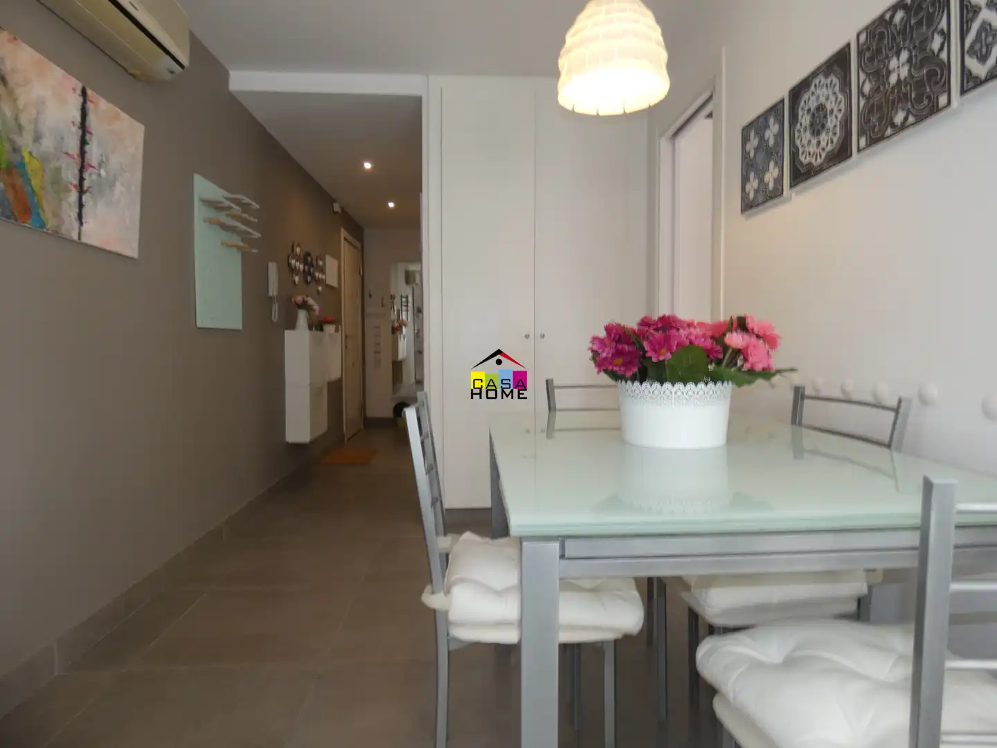Comedor de Apartamento en venta en Benicasim / Benicàssim con Aire acondicionado, Amueblado y Piscina comunitaria