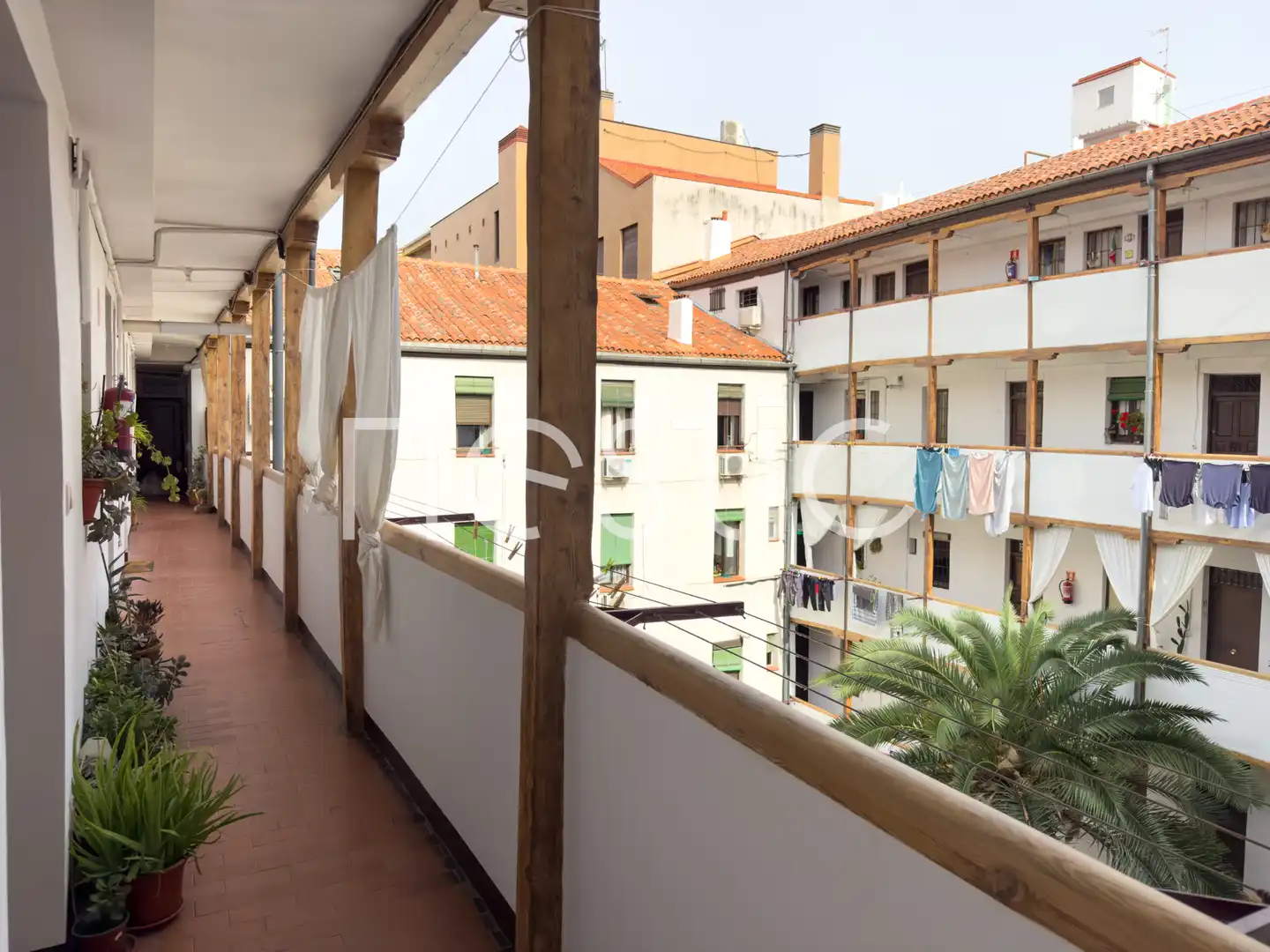 Terrassa de Apartament de lloguer en Madrid amb Aire condicionat, Calefacció i Moblat
