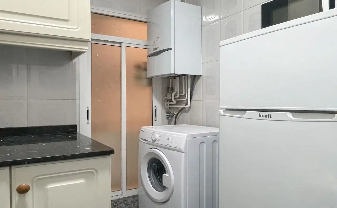 Kitchen of Flat for rent in Sant Boi de Llobregat  with Air Conditioner and Heating