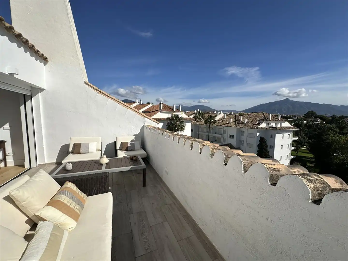 Terraza de Apartamento en venta en Marbella con Aire acondicionado y Terraza